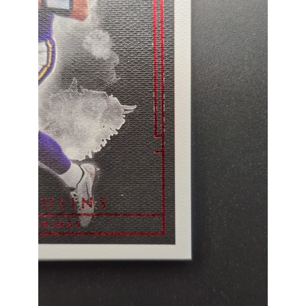 2019 Panini Impeccable Football Kirk Cousins #72 Ruby /8 Falcons Vikings Raiders